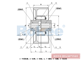 Pin Couplings,LXZ/HLL Flexible Pin Coupling
