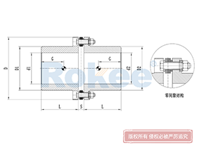 Flexible Diaphragm Coupling,RLA Diaphragm Coupling