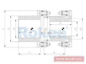 Flexible Diaphragm Coupling,RLAR Diaphragm Coupling