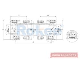 Flexible Diaphragm Coupling,RLHD Diaphragm Coupling