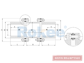 Flexible Diaphragm Coupling,RLMD Diaphragm Coupling