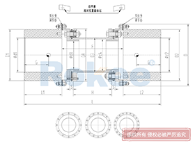 Flexible Diaphragm Coupling,RLQF Diaphragm Coupling