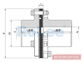 Flexible Diaphragm Coupling,JMII Diaphragm Coupling
