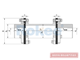 Flexible Diaphragm Coupling,JMIIJ Diaphragm Coupling