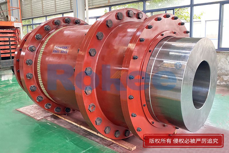 鼓形齒聯軸器,鼓形齒式聯軸器,Rokee齒式聯軸器齒側間隙,榮基聯軸器生產廠家
