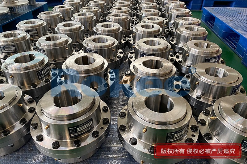 鼓型齒聯軸器,鼓型齒式聯軸器,Rokee鼓形齒式聯軸器結構圖,榮基聯軸器生產廠家