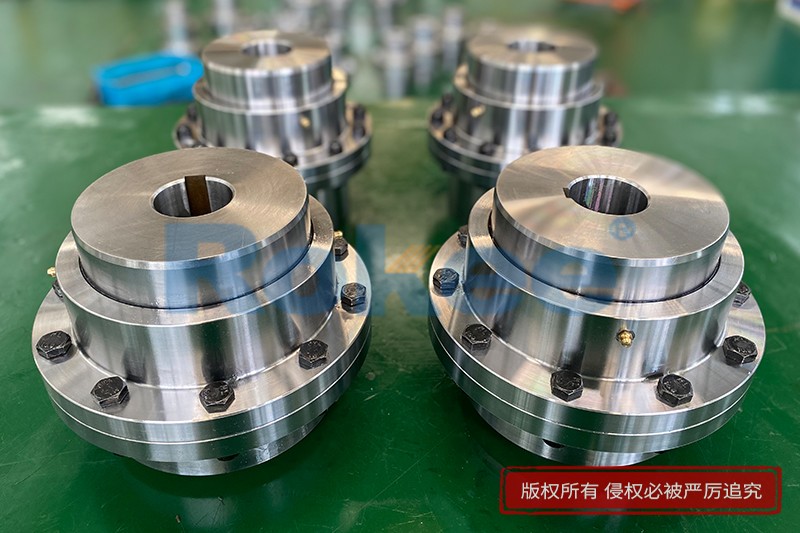 鼓型齒聯軸器,鼓型齒式聯軸器,Rokee鼓形齒式聯軸器結構圖,榮基聯軸器生產廠家